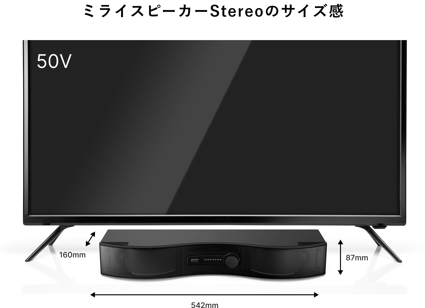 ミライスピーカー公式】TVの音量上げずに、言葉くっきり | サウンドファン